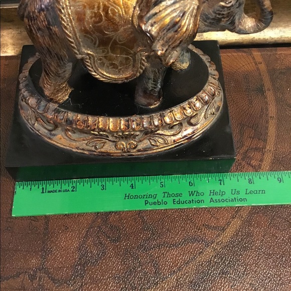 VTG Gold Elephant Lamp - Picture 8 of 8